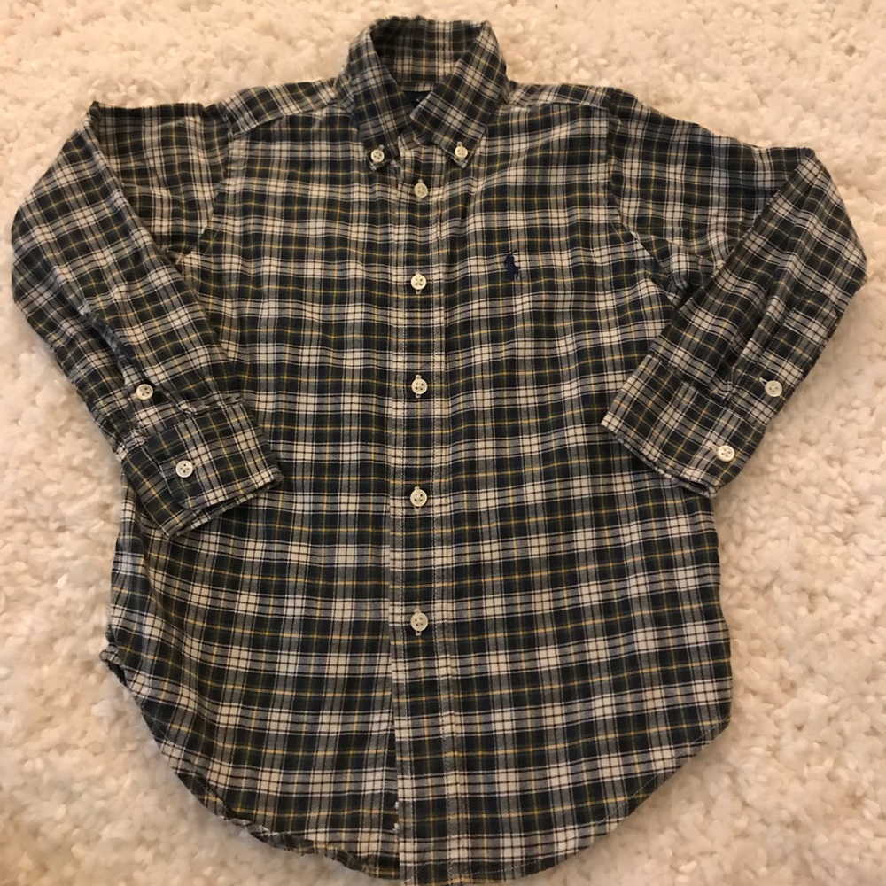 Ralph Lauren 4t long sleeve dress shirt